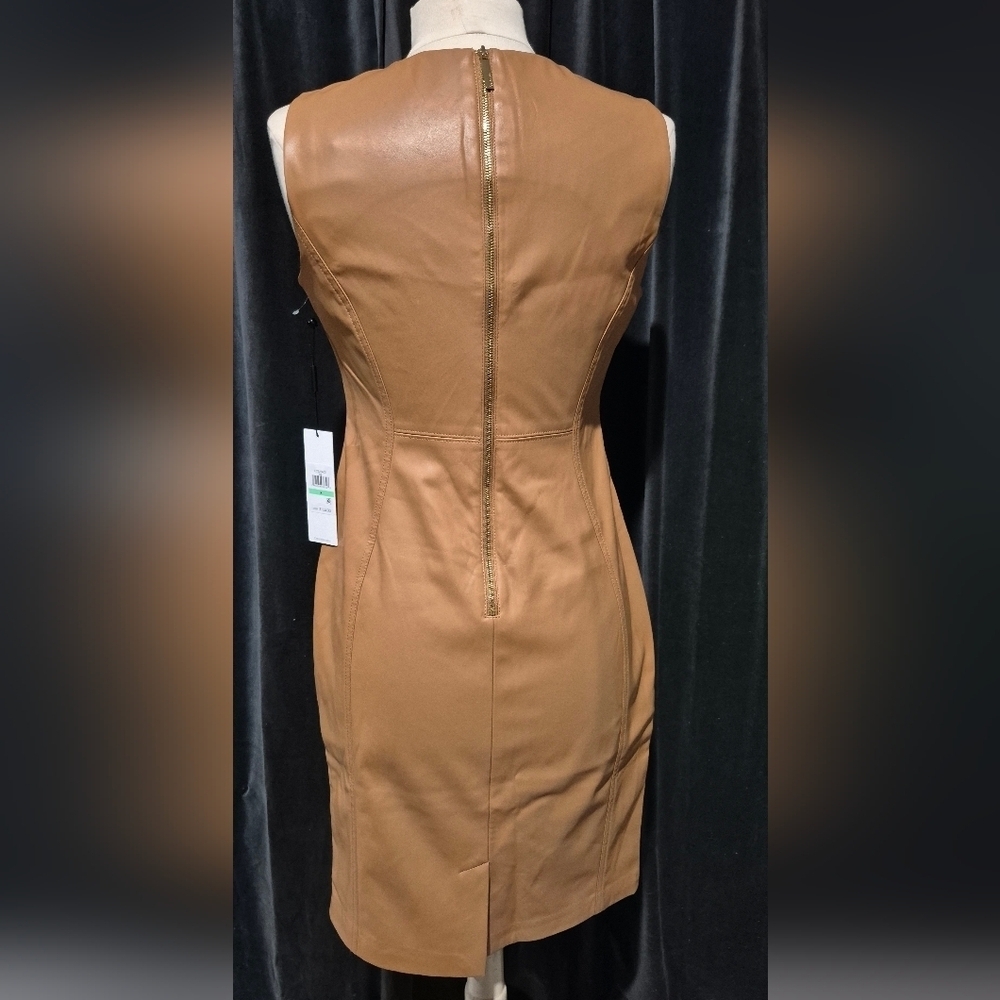 Calvin Klein Beige Leather Apparel - Picture 2 of 6
